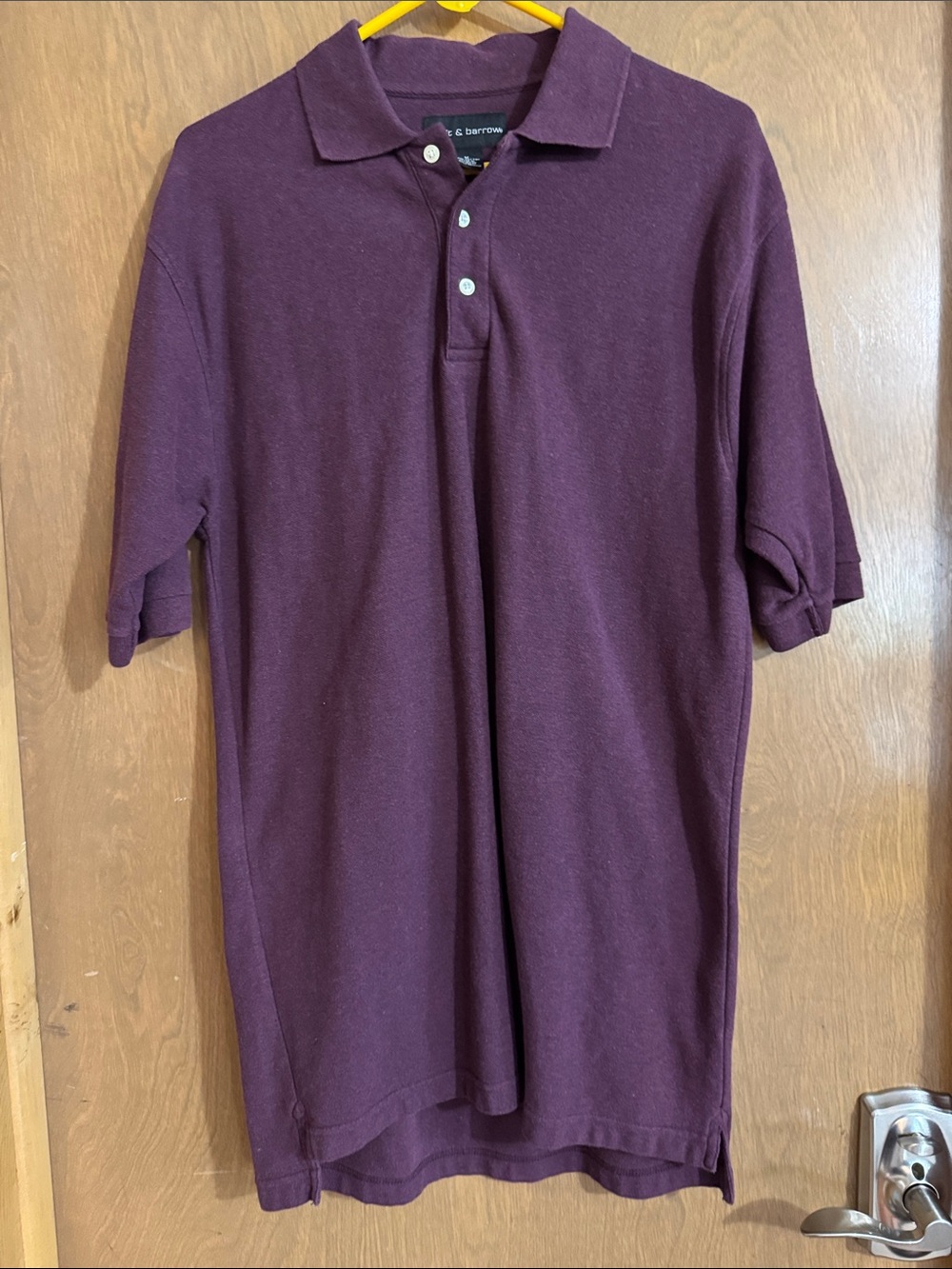 croft & barrow Men's Polo - Plum